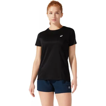 Dámské tričko Dámské funkční tričko s krátkým rukávem Asics CORE SS TOP W černé 2012C335-001 - XL | UK 11 | US 12