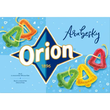 Bonbon ORION Čokoláda Arabesky želé 700 g