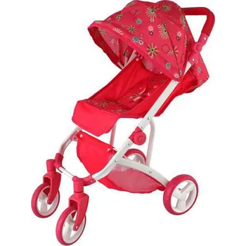 Panenka Teddies Kočárek pro panenky sportovní se stříškou 58x35x70 cm