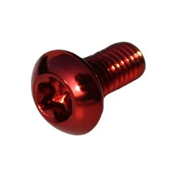 Brzda na kolo šrouby kotouče MAX1 M5 balení 12ks červené 5113