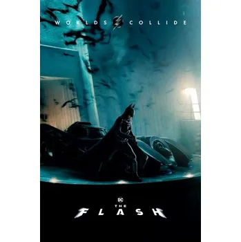 Plakát Plakát, Obraz - The Flash - Batman & Batmobile
