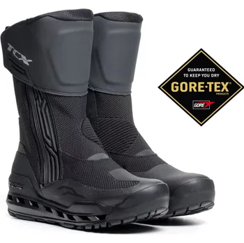 Moto obuv moto boty TCX CLIMA 2 SURROUND GORE-TEX černo/tmavě šedé Velikost: 44