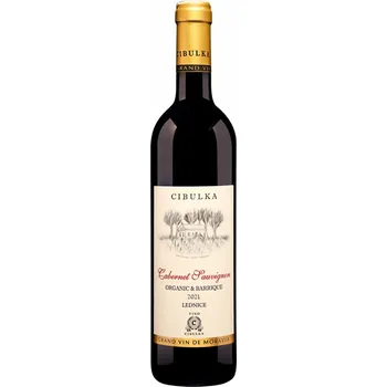 Víno Víno Cibulka Cabernet Sauvignon Barrique 2021 výběr z hroznů 0,75 l