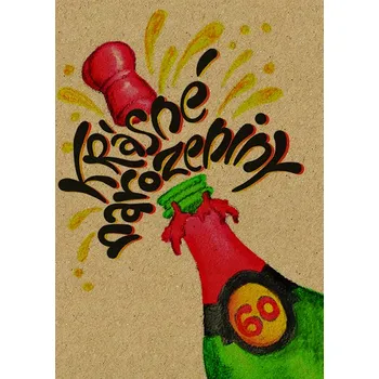 Kalendář Přáníčko BeBechy - recyklovaný papír - 60 Sekt