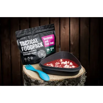 Hotové jídlo Tactical Foodpack TF 1PP Polévka z červené řepy s fetou (60g)