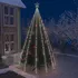 Vánoční osvětlení Světýlka na stromeček kruh dovnitř i ven 500 cm 500 LED studená bílá