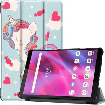 Pouzdro na tablet VSECHNONAMOBIL 34658 ART zaklapovací obal Lenovo Tab M8 (TB-8505) / Tab M8 3. generace UNICORN