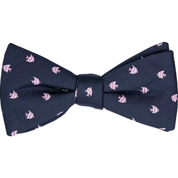 Motýlek Bubibubi Tmavomodrý motýlek s rybkami