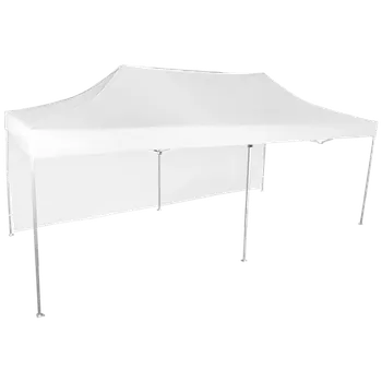 Zahradní altán Střešní plachta pro nůžkový stan 3x6m barva Bílá