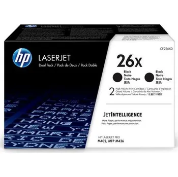 HP CF226X černý toner č.26X velký 9000str. (pro LJ PRO 402, M402, M426, black), CF226X