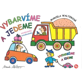 omalovánky Mezuza MEZUZA Omalovánky A5 Vybarvíme a jedeme 413800