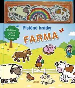 Leporelo Plstěné hrátky Farma - nakladatelství Junior (2023)