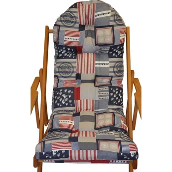 Podsedák Nábytek PEGAS Polstr na polohovací lehátko látka nautica