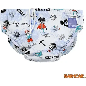 Kojenecké plavky BAMBINO MIO koupací kalhotky SWIM NAPPY S 5-7kg Pirate Bay DOPRODEJ!