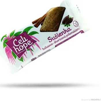 Pečivárne L Hrádok Celihope sušenka kakaovo-skořicová bezlepková 30 g