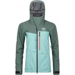 Ortovox 3L Ravine Shell Jacket W ice waterfall S; Modrá bunda + DÁREK DLE VÝBĚRU!