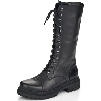 Dámské kozačky DÁMSKÉ KOZAČKY RIEKER Y3132-00 ČERNÁ Barva: Černá, Velikost: 36