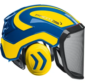 Pracovní přilba Protos Integral PROTOS® Integral Forest - Přilba Barva: Modro/neonově žlutá