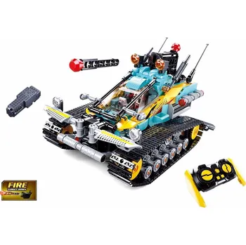 Stavebnice Sluban Sluban Power Bricks - Pásový vůz Škorpión R/C na dálkové ovládání M38-B1021