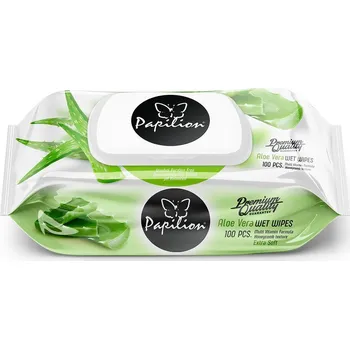 Dětský vlhčený ubrousek Vlhčené ubrousky Aloe Vera 100 kusů