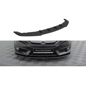 Autodíl Street pro spojler pod nárazník lipa Honda Civic Mk10 černo červený