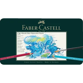 Pastelka Faber-Castell Umělecké akvarelové pastelky Albrecht Dürer 117511 sada 120 barev, plech