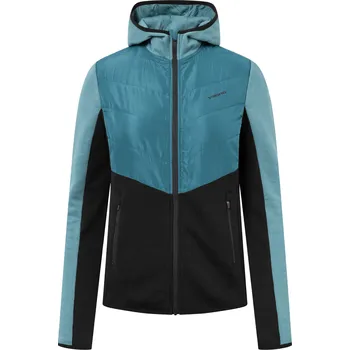 Dámská bunda Dámská outdoorová bunda VIKING Creek Hoodie tyrkysovočerná Velikost: L