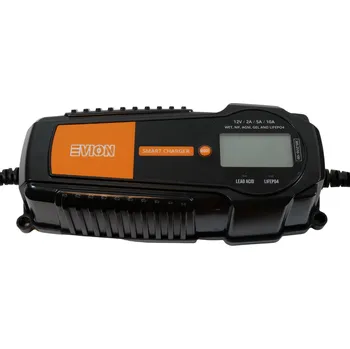 Nabíječka autobaterie Evion Nabíječka Na Baterie Smart 12V 2A/5A/10A AGM, Gel, LiFePo4