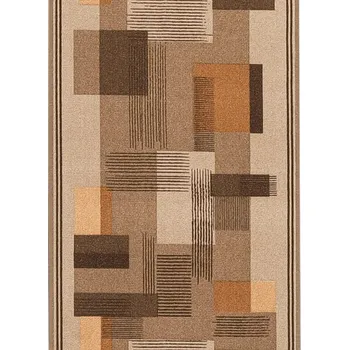 Koberec ASSOCIATED WEAWERS Běhoun LISTRA 48 BARVA: Hnědá, ŠÍŘKA: 67 cm