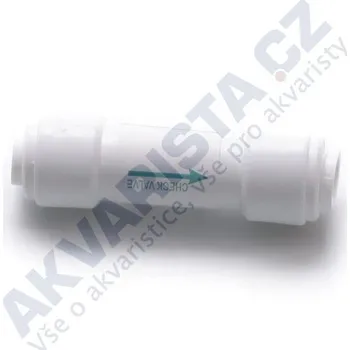 Ventil Quick zpětný ventil průběžný - pro hadičku 1/4