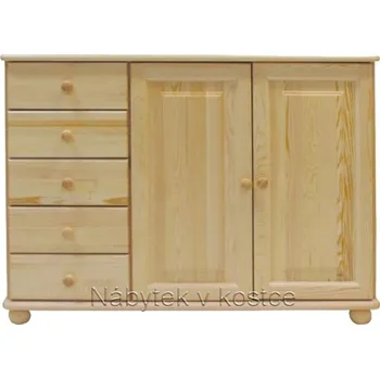 Komoda Komoda z masivu Šumava 38 Barevné provedení: Dub