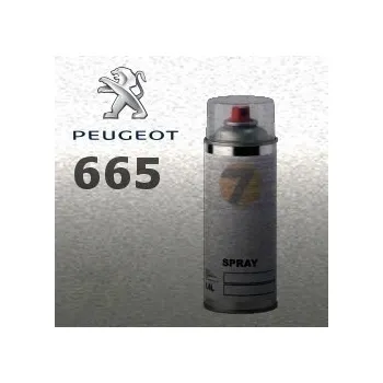 Auto-moto PEUGEOT 665 GRIS ARGENT metalická barva Sprej 400ml