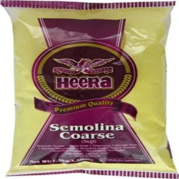 Koření Heera Mouka Semolinová Hrubá (Coarse Semolina) 375G