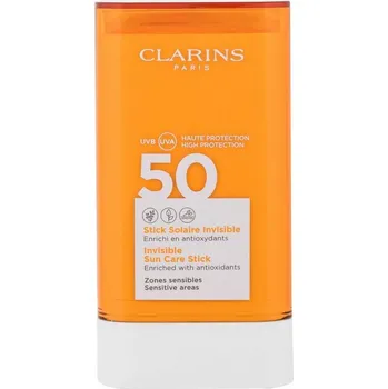 Přípravek na opalování Clarins Invisible Sun Care Stick SPF50
