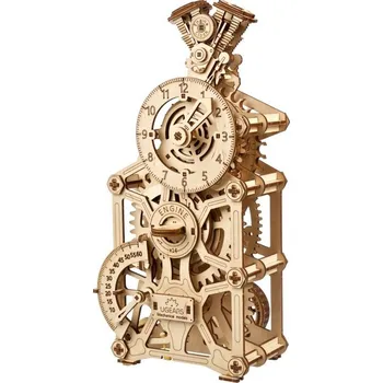 3D puzzle UGEARS Engine Clock 265 dílků