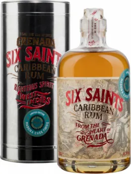 Rum Six Saints Madeira Finish 41,7 % 0,7 l plechová tuba