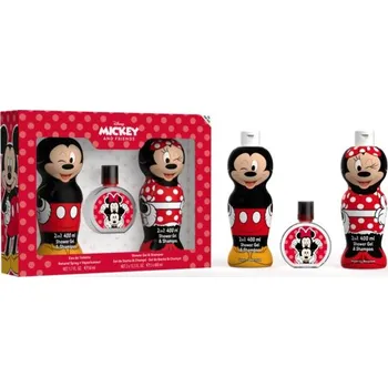 Sprchový gel Disney Mickey&Friends toaletní voda pro děti 50 ml + sprchový gel a šampon 2 v 1 pro děti 2x400 ml