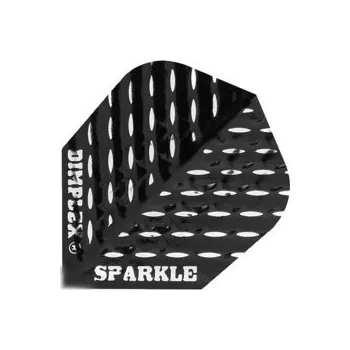 Příslušenství pro šipky HARROWS LETKY DIMPLEX SPARKLE BLACK F2490