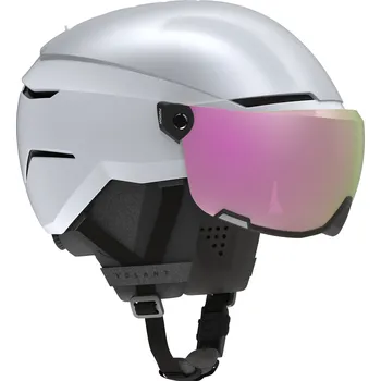 Volant Amid Visor HD Plus metalic silver/grey štítová lyžařská přilba M