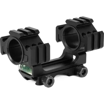 A.C.M. 25/30 mm spojená montáž pro puškohledy, typ 2x TRI-RAIL s vodováhou