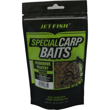 JET FISH - Feederové pelety 150g - 8mm, VANILKA