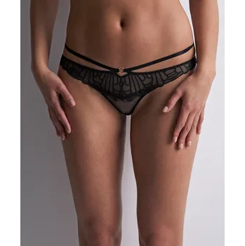 Souprava dámského spodního prádla Kalhotky AUBADE (1I20-02), Velikost S, Barva černá