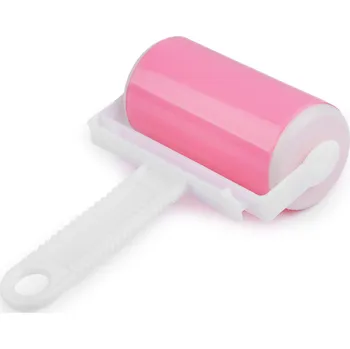 Čistící váleček na oděvy omyvatelný růžový