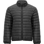 Roly Finland Pánská prošívaná bunda RA5094 Black Melange 243 3XL