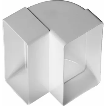 Instalatérský materiál AWENTA Vertikální ploché koleno 60 x 204 mm (KP204-25)