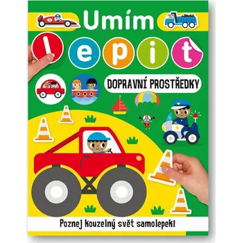interaktivní kniha Svojtka Umím lepit Dopravní prostředky