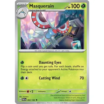 Sběratelská karetní hra Masquerain 002/182 - Paradox Rift Typ karty: Non-Holo