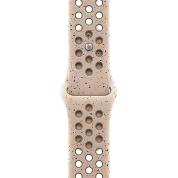 Řemínek na hodinky Silikonový řemínek Apple (pro Apple Watch 38/40/41mm), béžový, velikost M/L