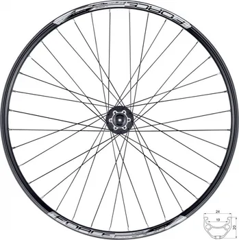 Zapletené kolo kolo zadní FORCE BASIC DISC 584x19 FHM475 6d 36d 7746