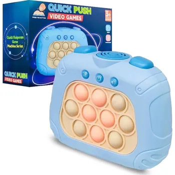 POP IT Quickpush Video Games elektronická hra Pop It modrá